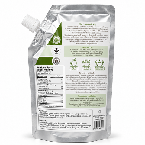 Original Beef Broth - Grass-Fed and Finished