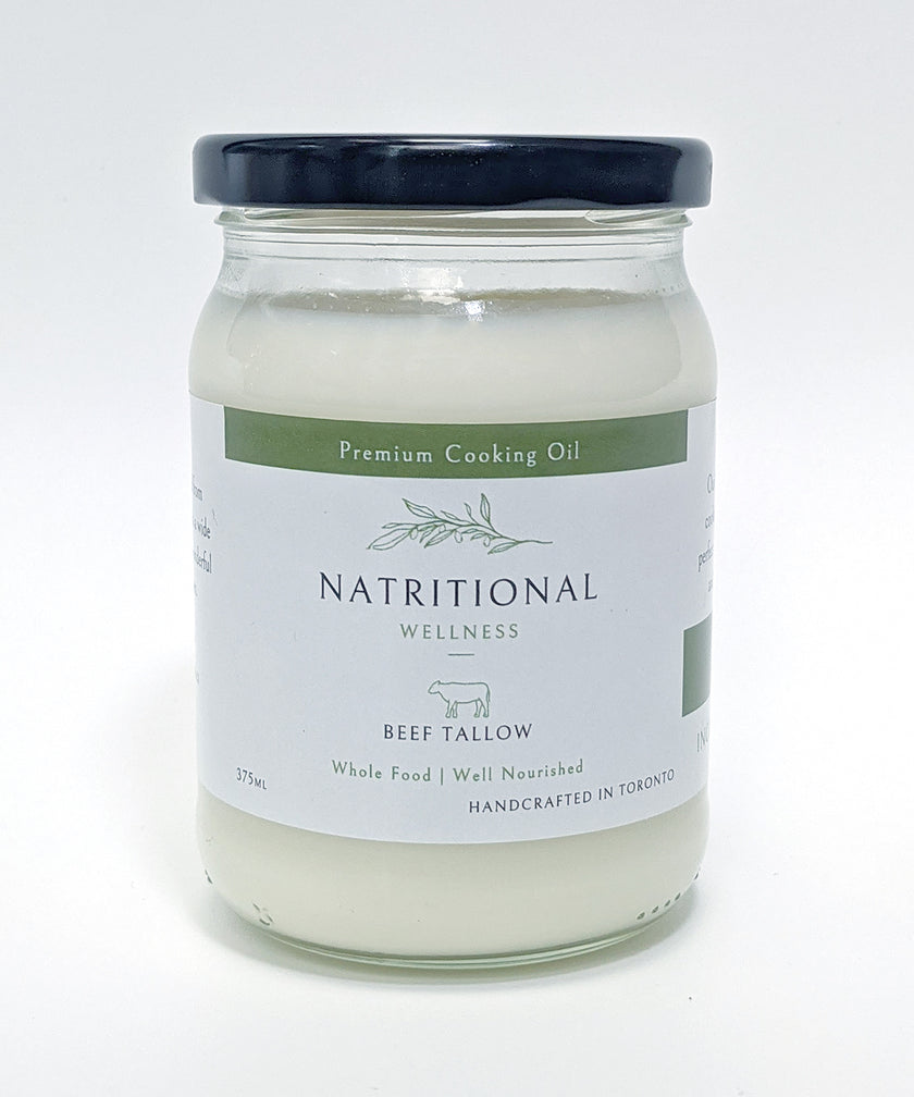 Beef Tallow (Suet GrassFed and Finished) Natritional Wellness