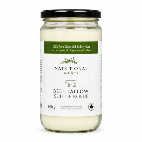 Grass-Fed & Finished Beef Tallow – Kidney Suet