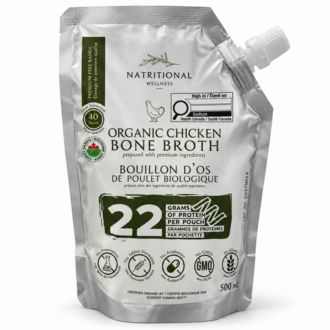 Organic Chicken Bone Broth 500 mL | Natritional Wellness